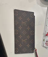 Louis Vuitton Inspired Zip Pouch Red Interior (Replica) - Image 1