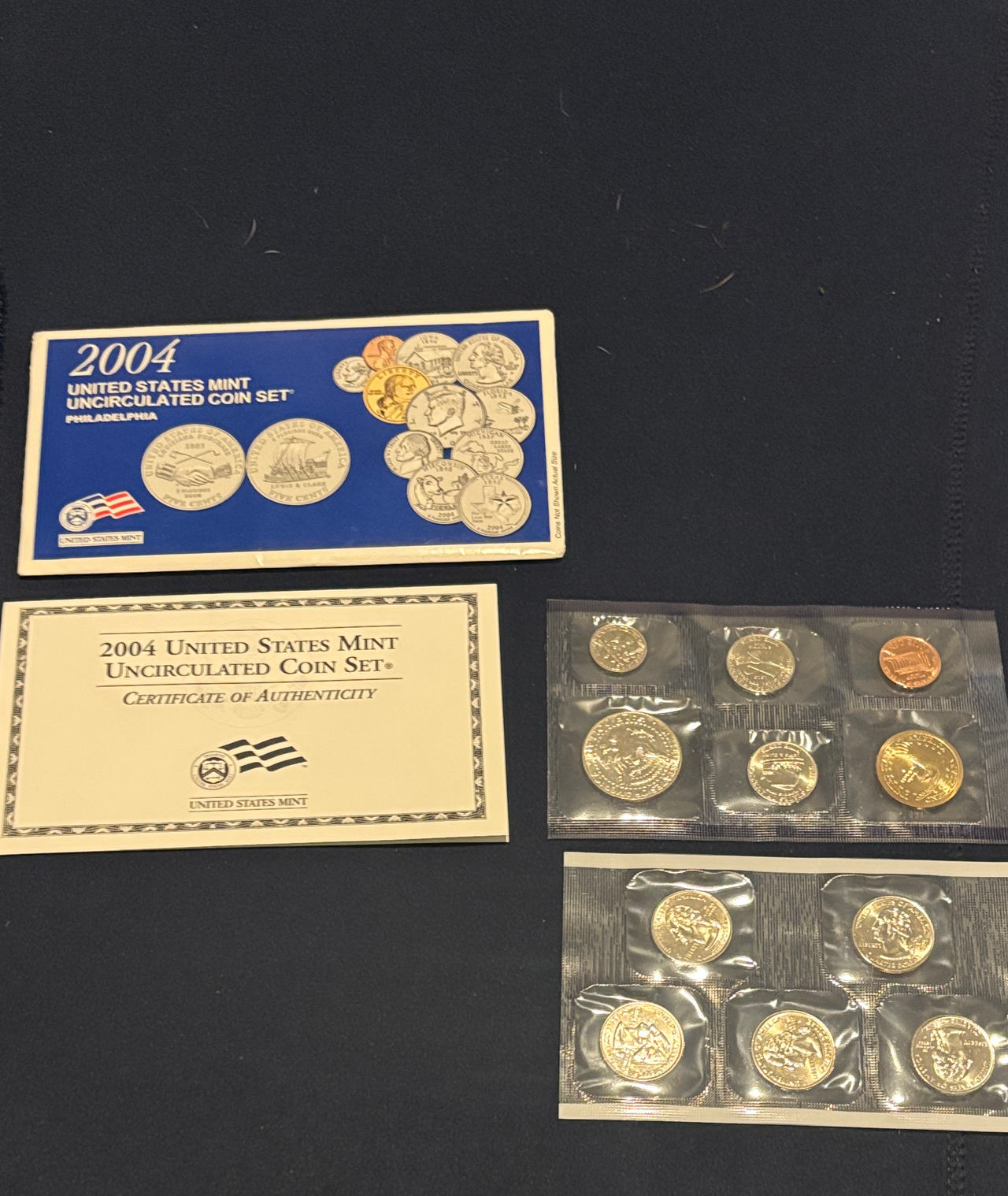 2004 United States Mint Uncirculated Coin Set Philadelphia