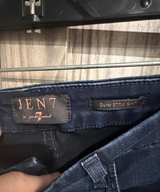 Jen7 by 7 For All Mankind Slim Straight Jeans Dark wash size 10 - Image 2