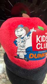 7” New York Mets Home Run Apple Plush Mascot Mr & Mrs Met Kids Club by Dunkin - Image 6