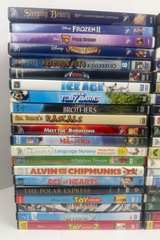 60 Kids Family DVD Lot Disney Pixar Toy Story Cars Incredibles Elf Polar Express - Image 6