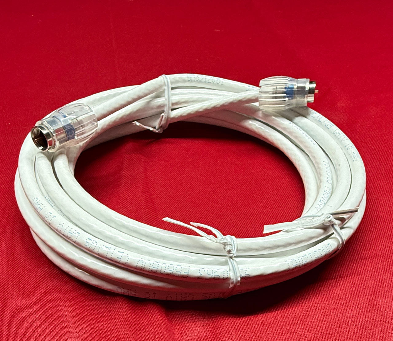 RG6 Coaxial Cable with Compression Connectors