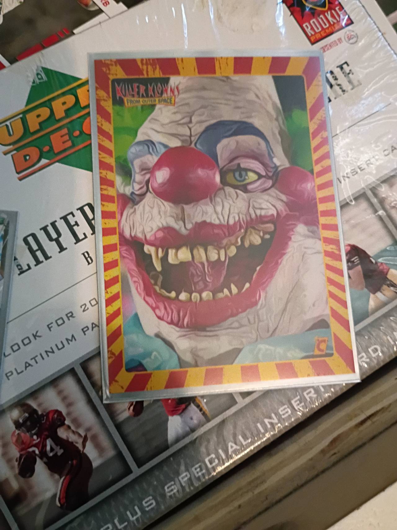 Cardsmiths Killer Klowns from Outer Space Fatso Prism Trading Card