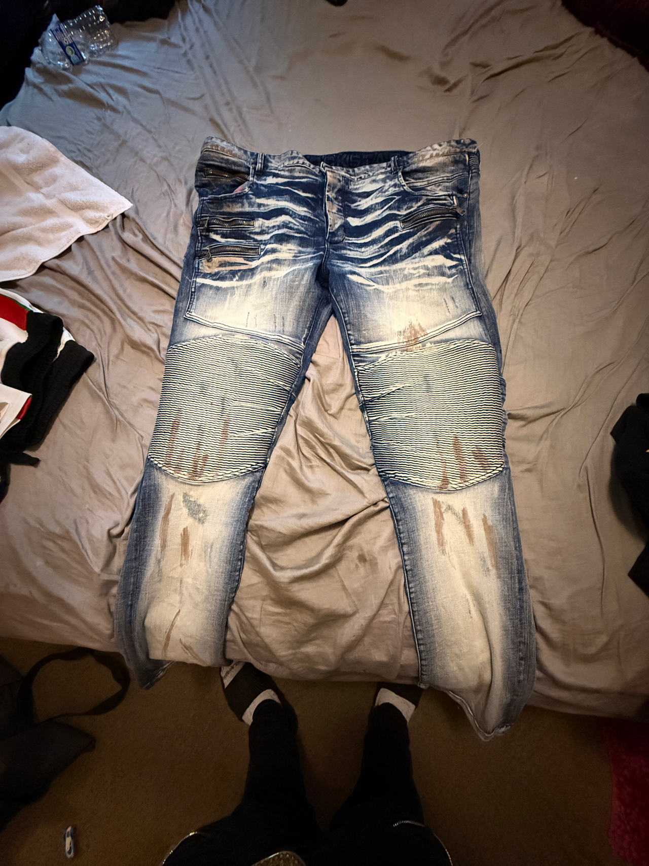 Men's rockstar original Biker Jeans
