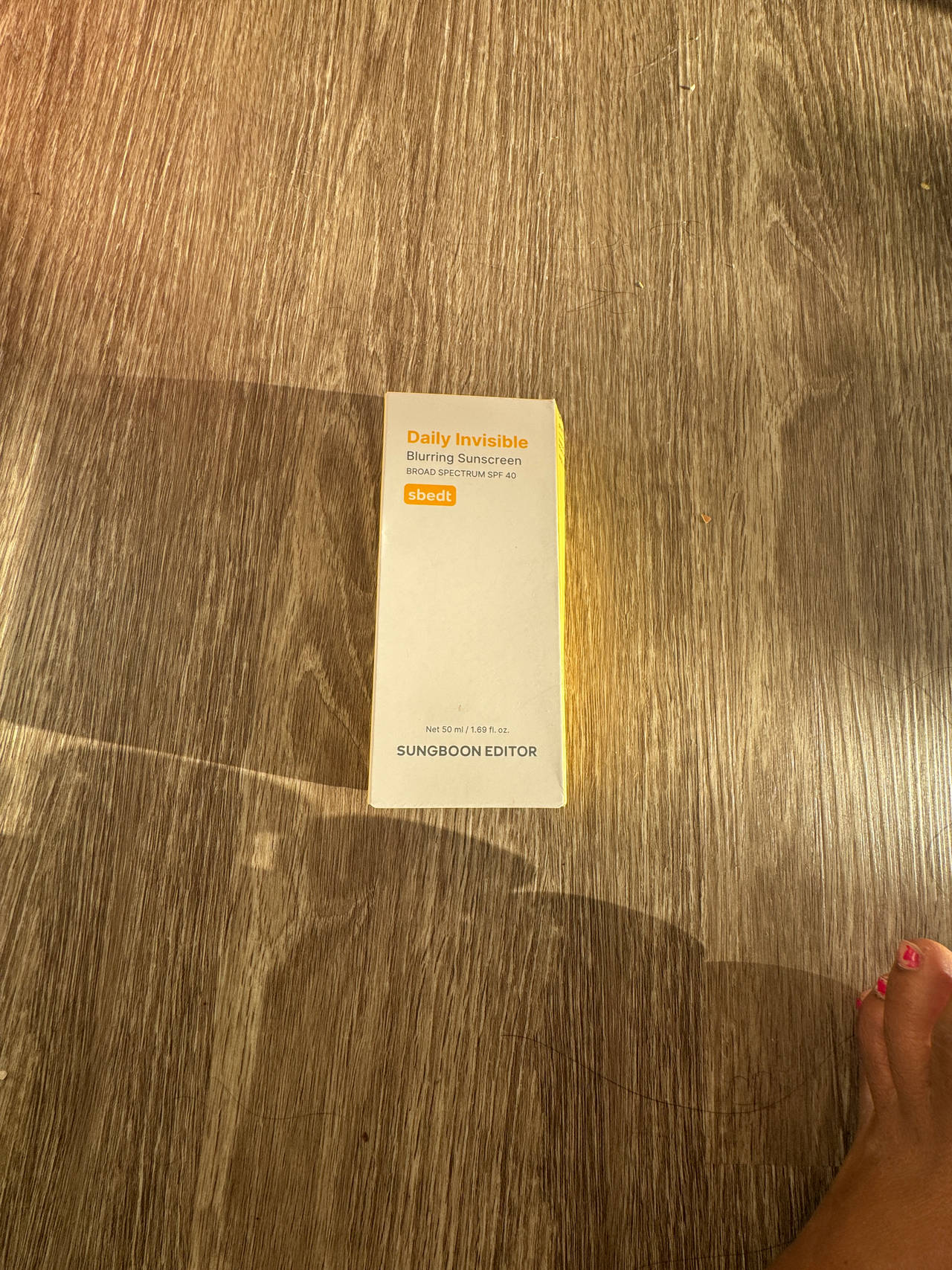 Daily Invisible Blurring Sunscreen SPF 40