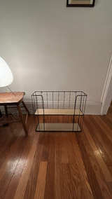 Floating Wall Shelf for Home Decor Multifunctional Black Iron Storage - Image 2