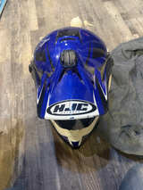 HJC CL-X Motocross Helmet size large - Image 1