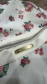 Juicy Couture Floral Backpack White/Red Roses - Image 2
