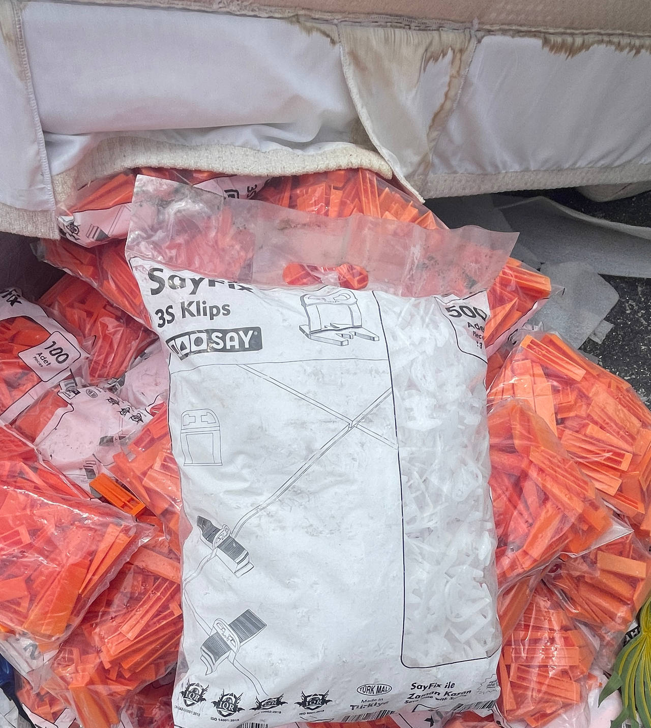 Sayfix 3S Tile Leveling System Clips and Wedges