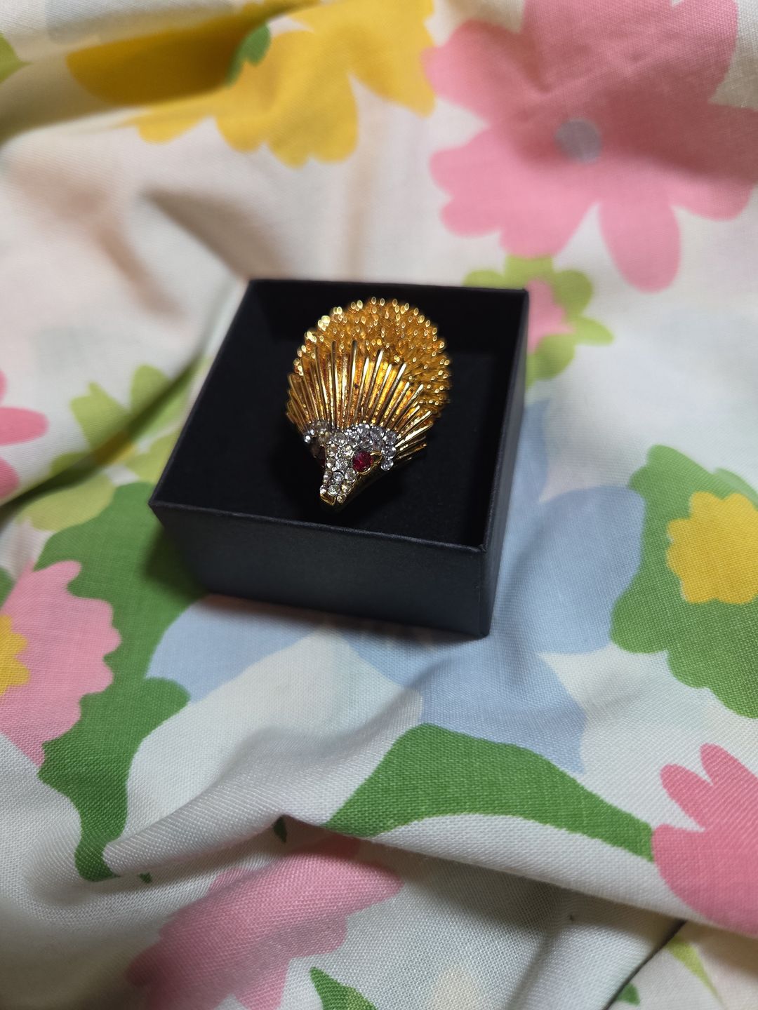 Kenneth Jay Lane Hedgehog Ring