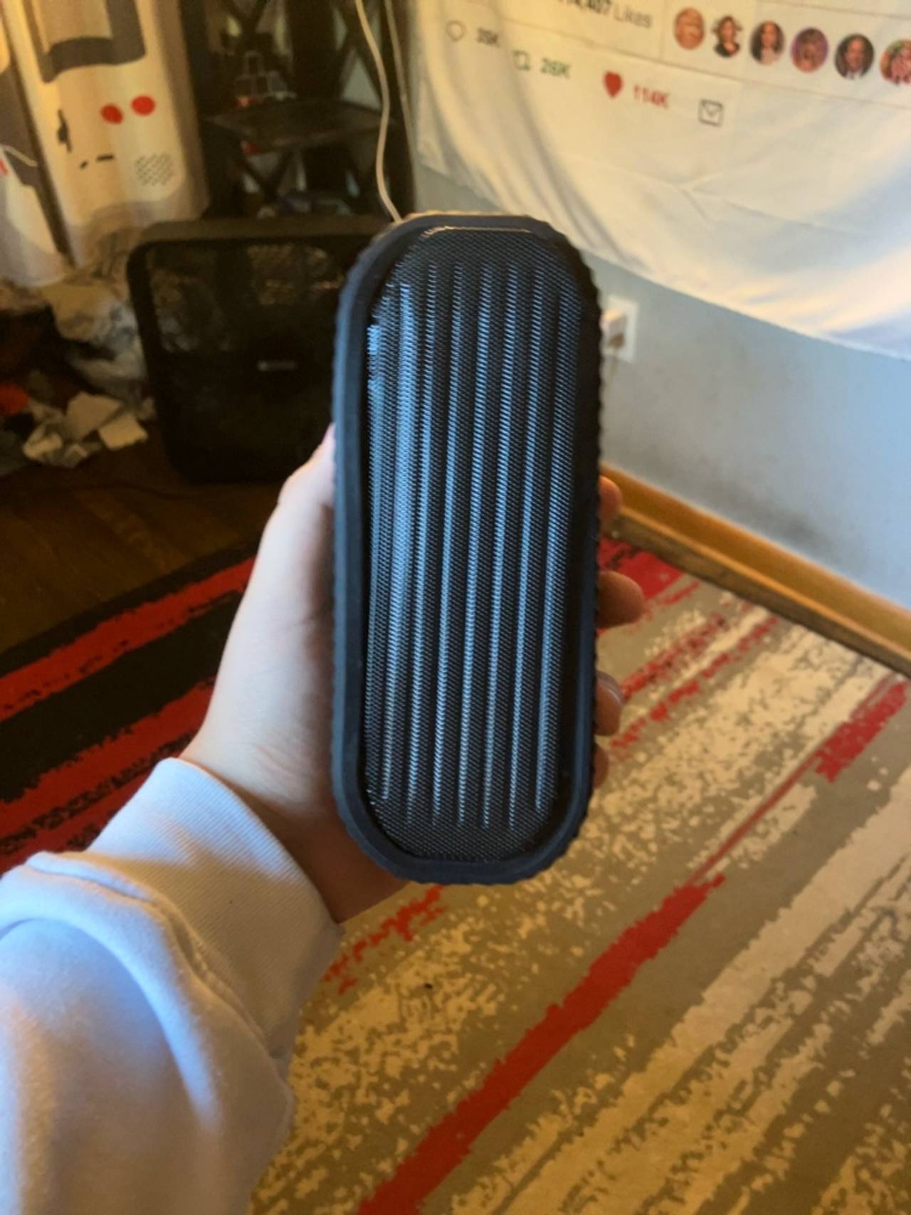 Brookstone Bluetooth Speaker Blue