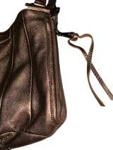 Aimee Kestenberg Metallic Leather Hobo Bag - Image 4