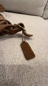 Coach Vintage Brown Leather Briefcase - Image 3