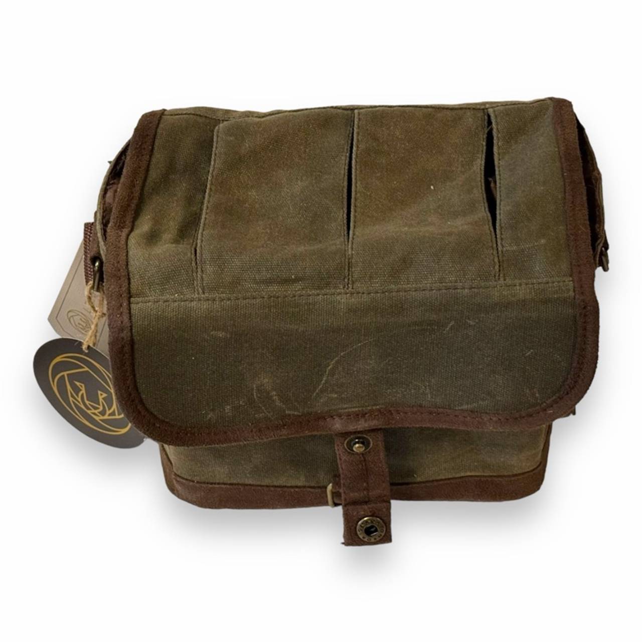 Legacy Beer Caddy Cooler Tote 6‑Bottle Waxed Canvas