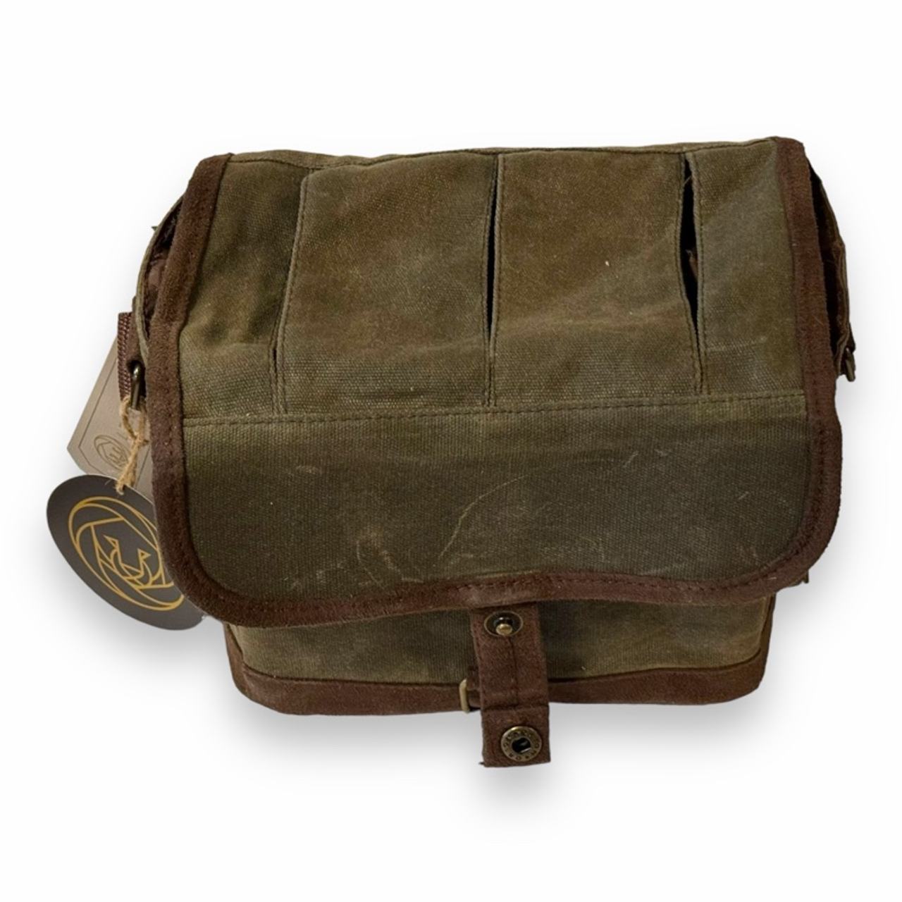 Legacy Beer Caddy Cooler Tote 6‑Bottle Waxed Canvas