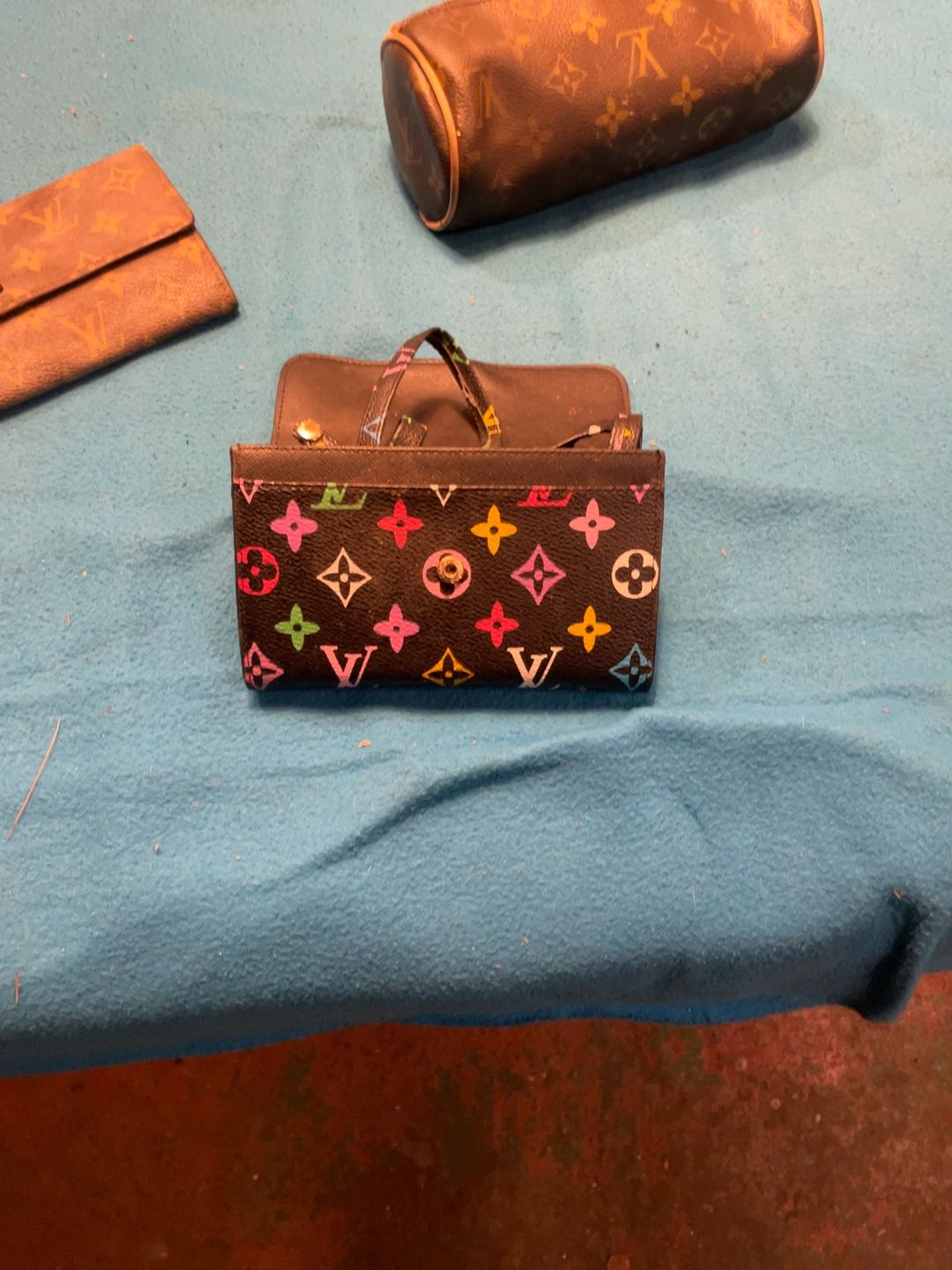 Louis Vuitton Sarah Multicolor Monogram Wallet