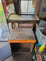 Handmade Wooden Utility Stand / Workstation - Image 1