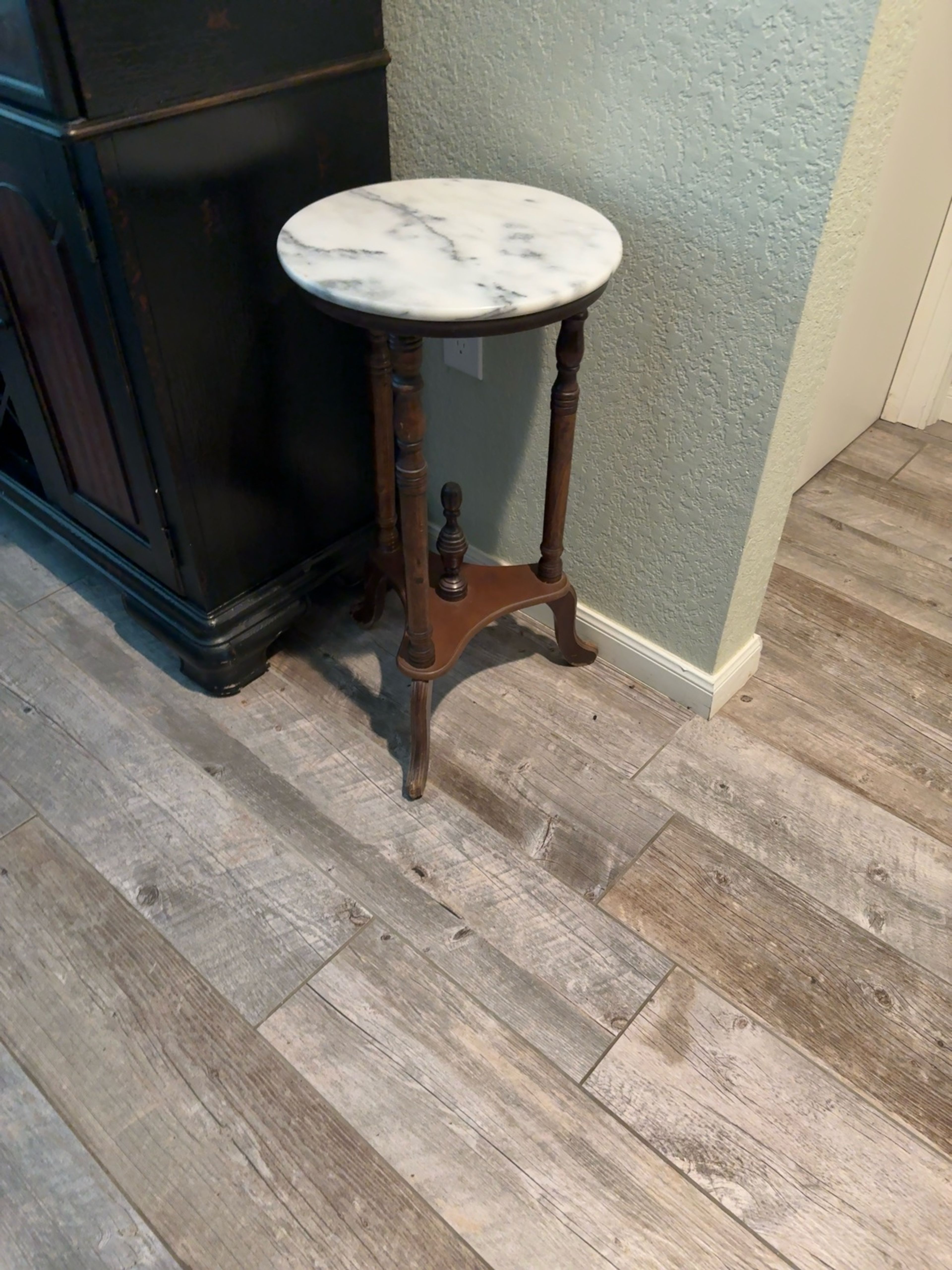 Marble Top Side Table