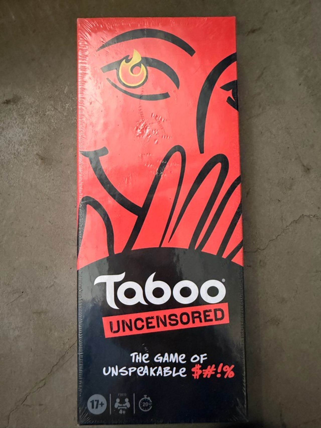Hasbro Taboo Uncensored Adult Party Game