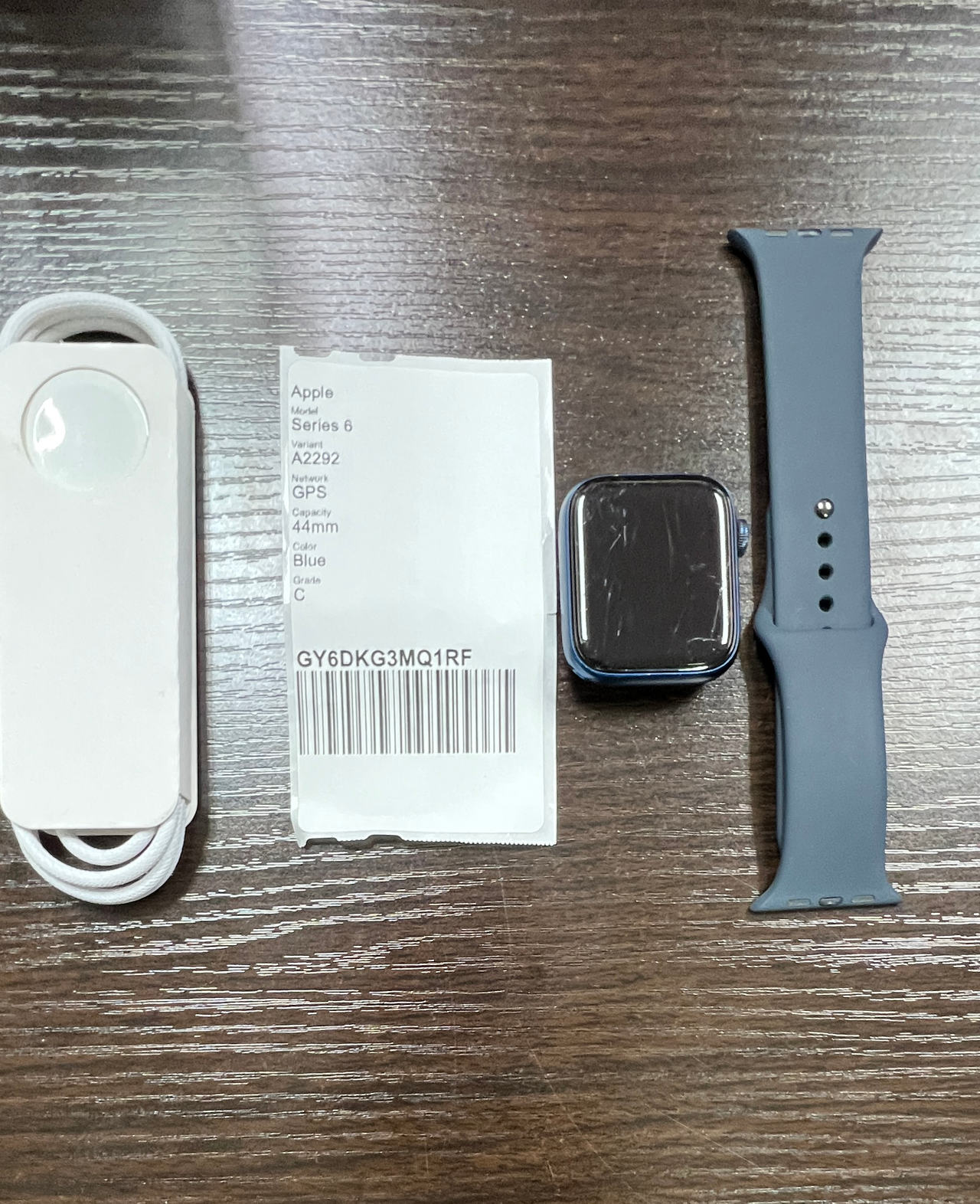 Apple Watch Series 6 (GPS) 44mm Blue Aluminum Case