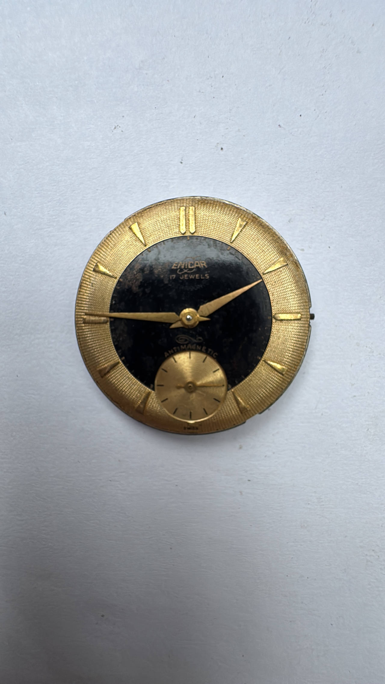 Enicar Watch Dial