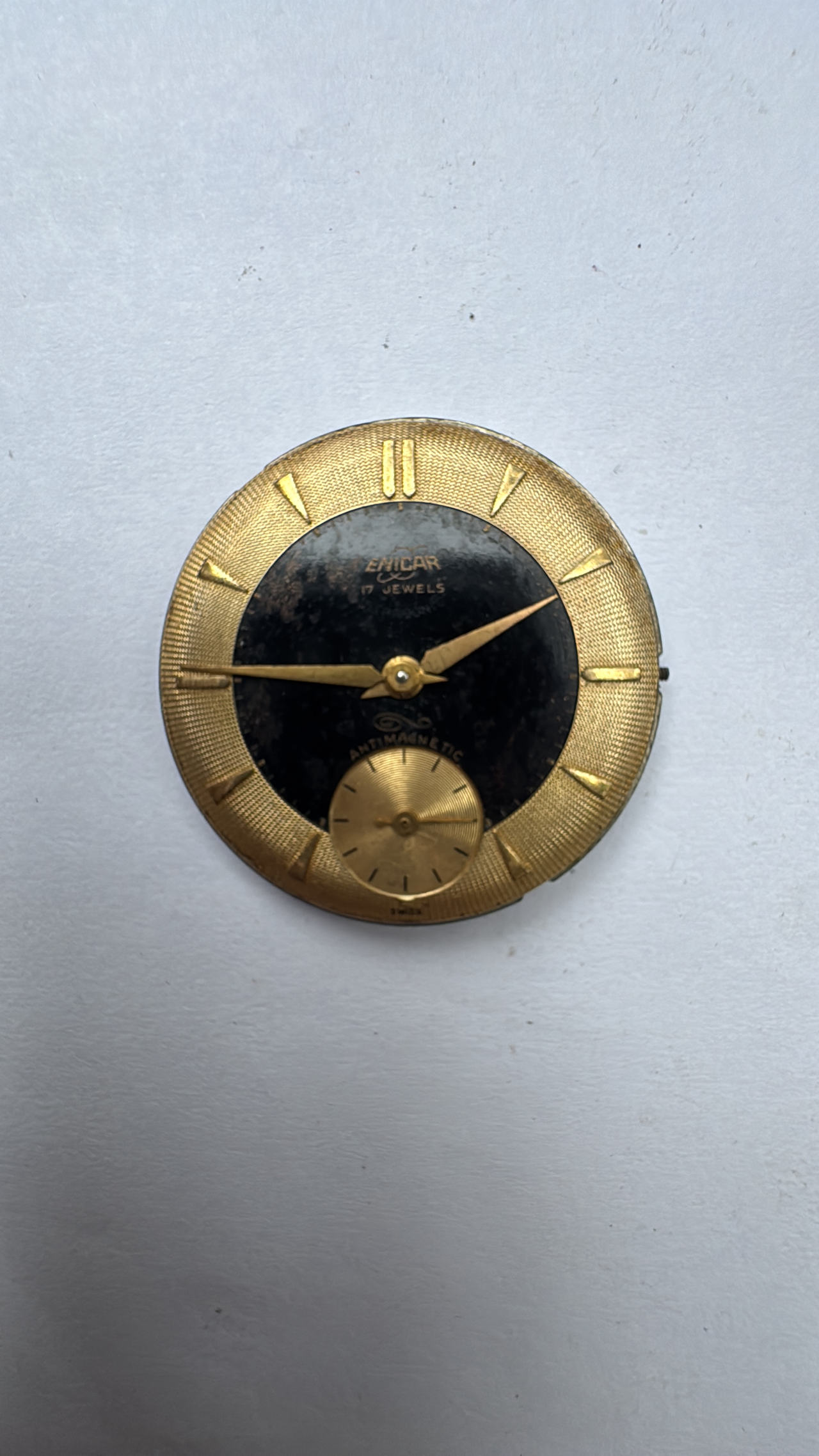 Enicar Watch Dial