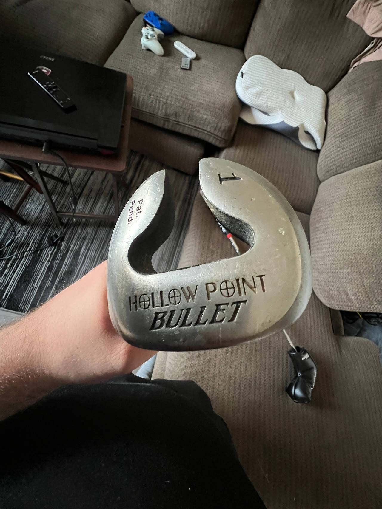 Hollow Point Bullet Golf Club