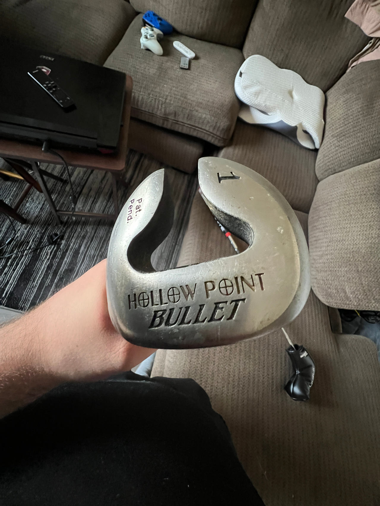 Hollow Point Bullet Golf Club