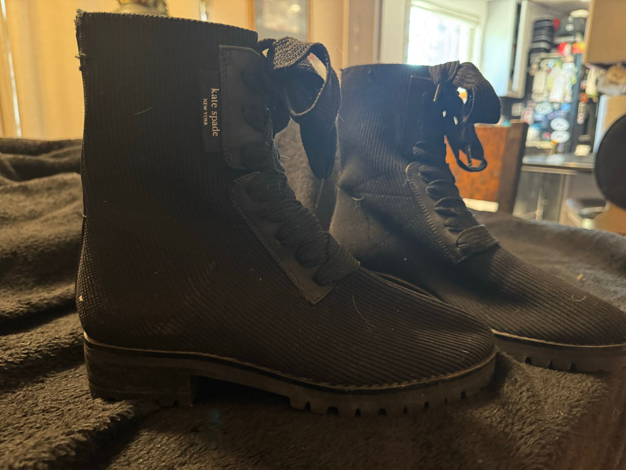 Kate Spade Women's Lace-Up Boots 6.5