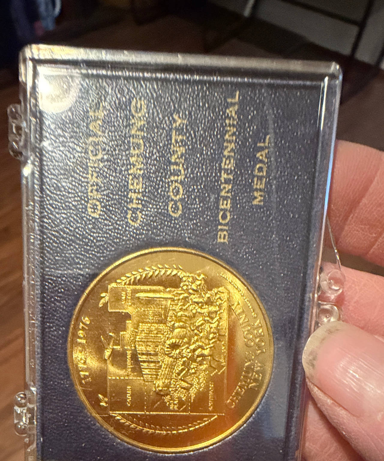 Official Chemung County Bicentennial Medal 1776-1976