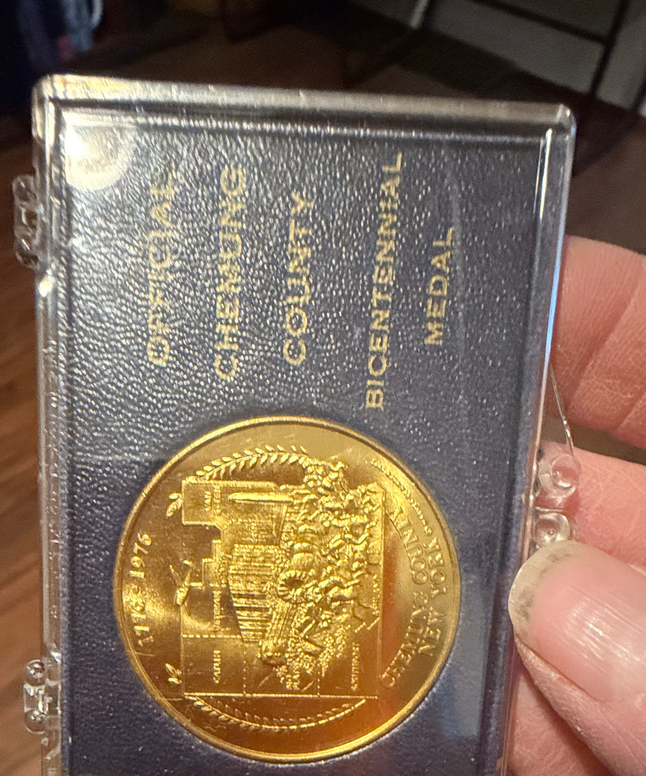 Official Chemung County Bicentennial Medal 1776-1976