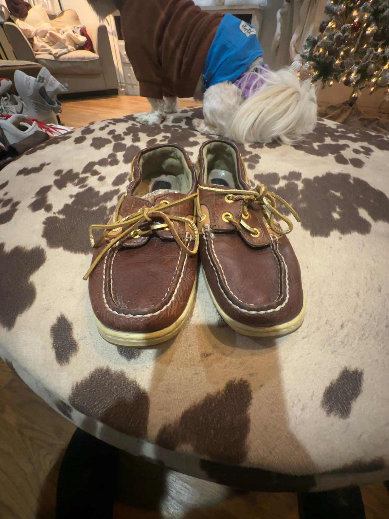 Sperry Top-Sider Women's Brown Boat Shoes 7.5M
