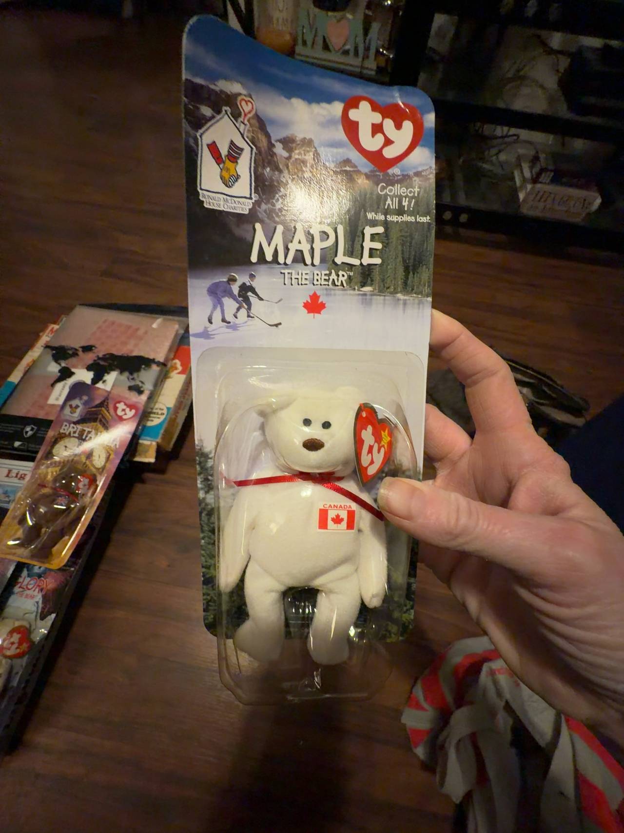 Ty Beanie Baby Maple the Bear (McDonald's)