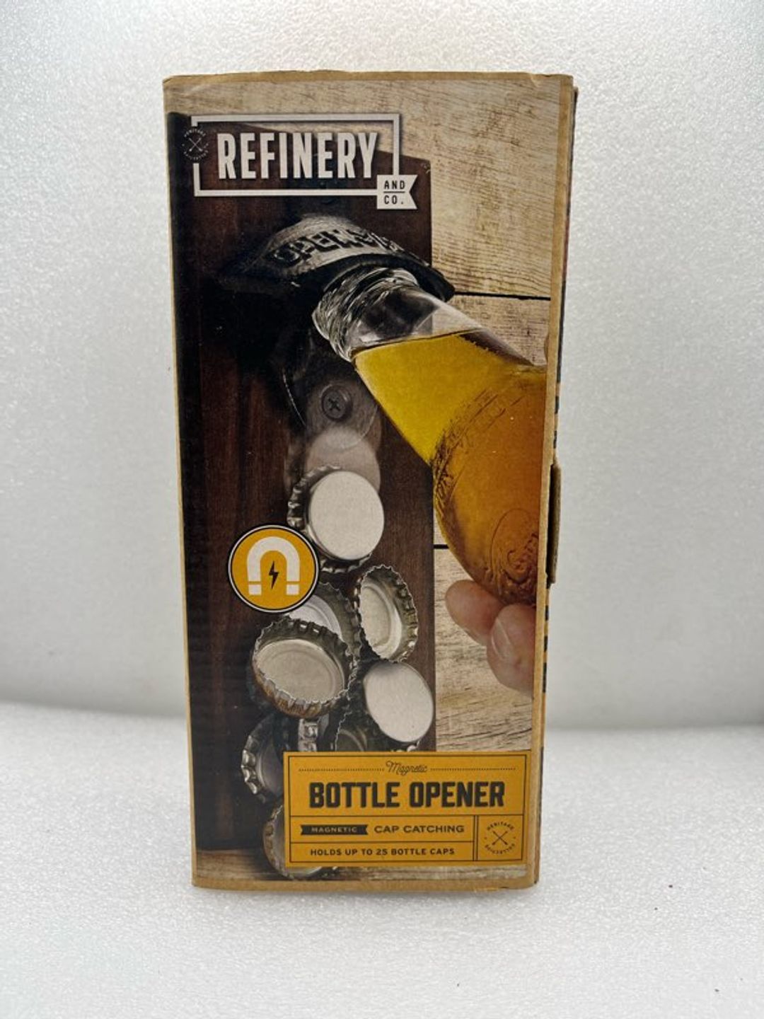 Refinery and Co. Magnetic Bottle Opener