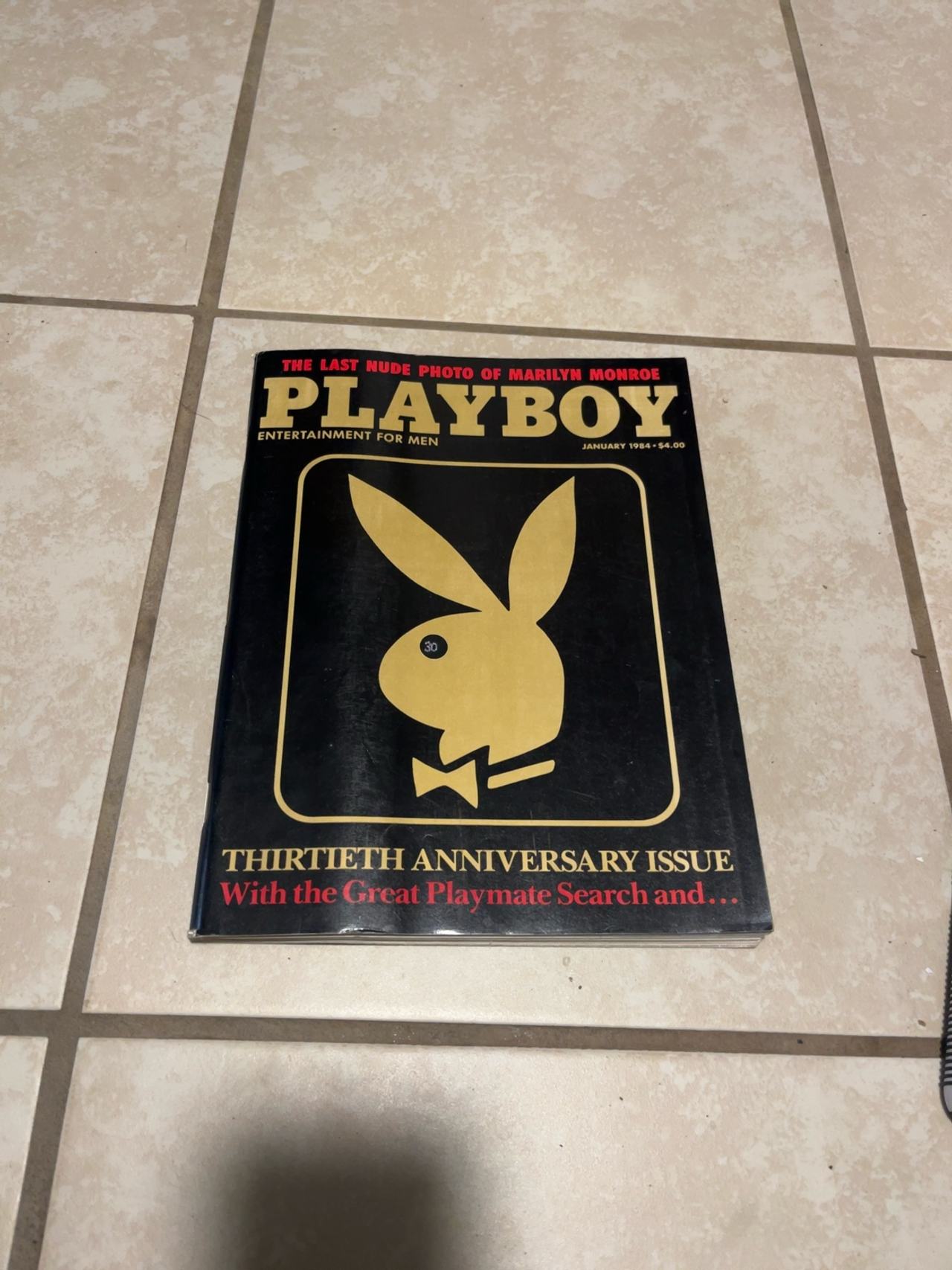 Playboy Magazine January 1984 Thirteenth Anniversary Issue