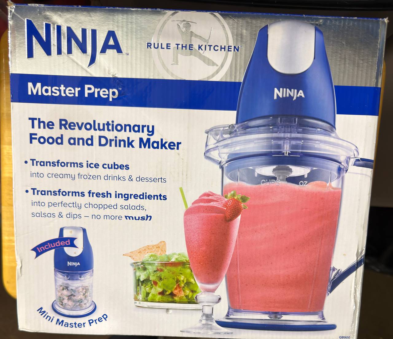 Ninja Master Prep Blender & Food Processor – Complete Set w/ Box