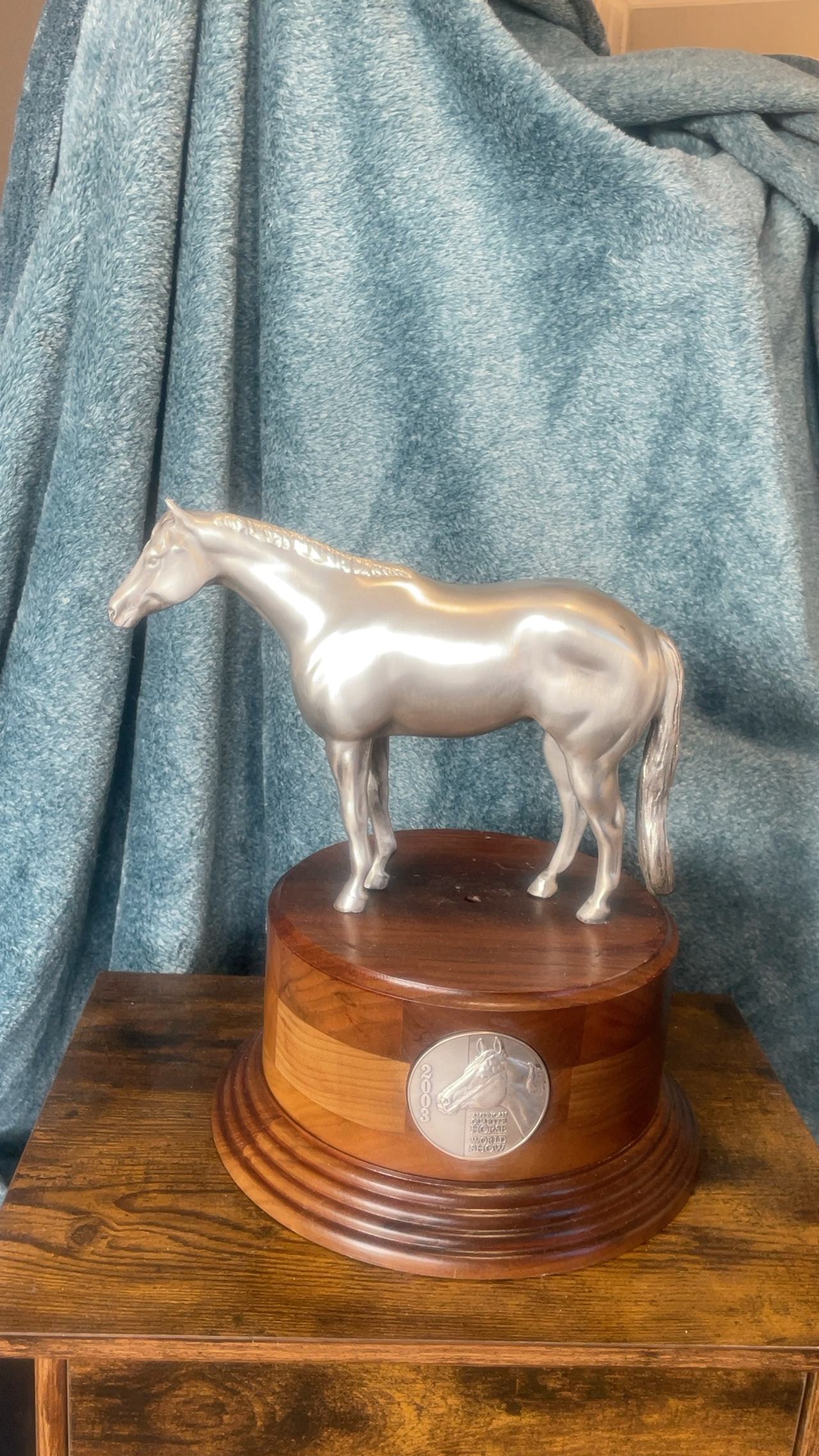 Vintage 1980 4-H FFA Grand Champion Mare Trophy