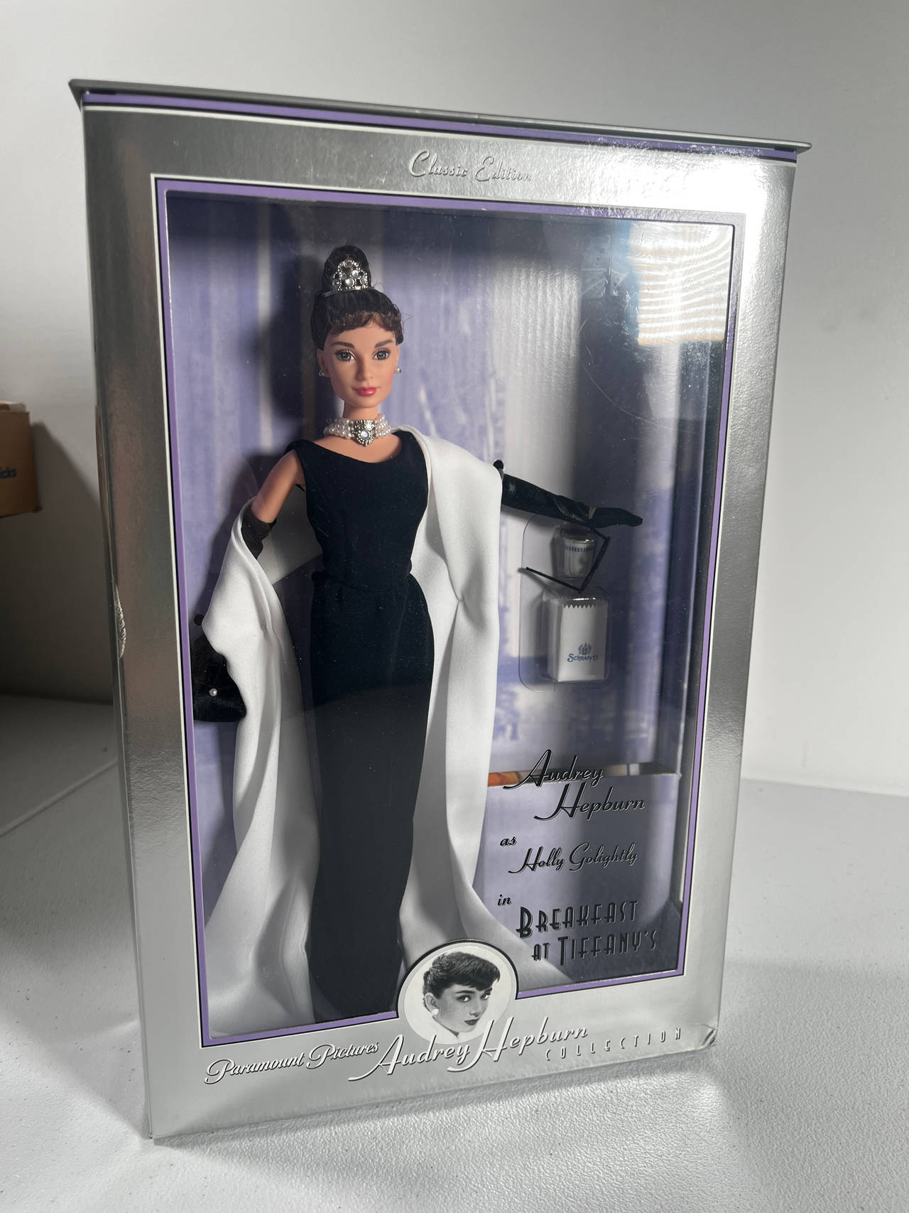 Barbie Audrey Hepburn as Holly Golightly in Breakfast at Tiffany's