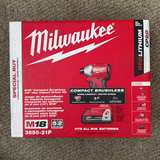 Milwaukee M18 Brushless 1/4" Hex Impact Driver NO Battery - Image 2