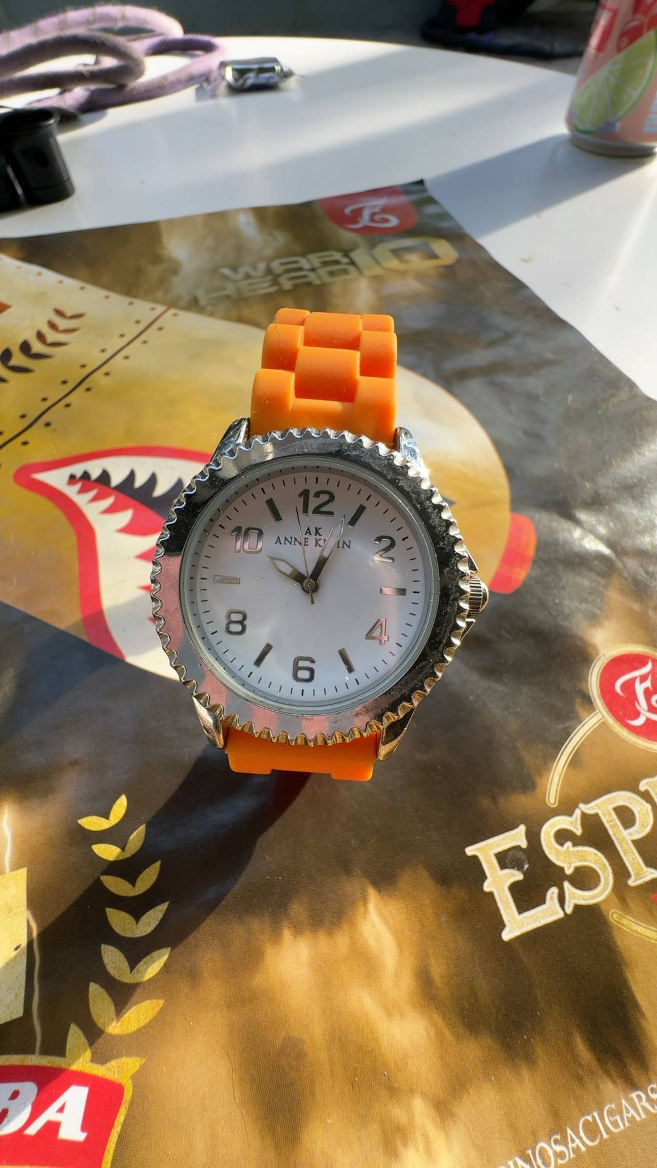 Anne Klein Women's Orange Analog Quartz Watch