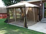 New 10x10 Skyline Gazebo, Nutmeg - Image 7