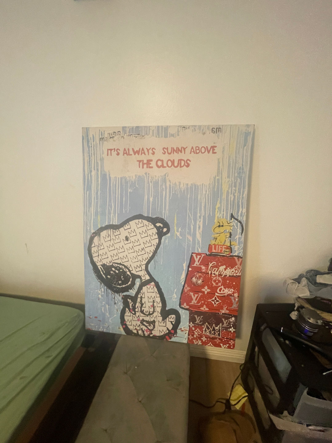 Snoopy Pop Art Canvas Print