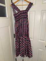 French Connection Plaid Smocked Dress Size Small - Image 2