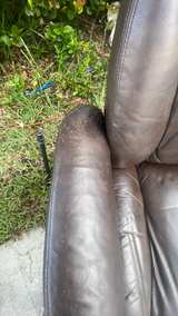 La-Z-Boy Leather Recliner - Image 5