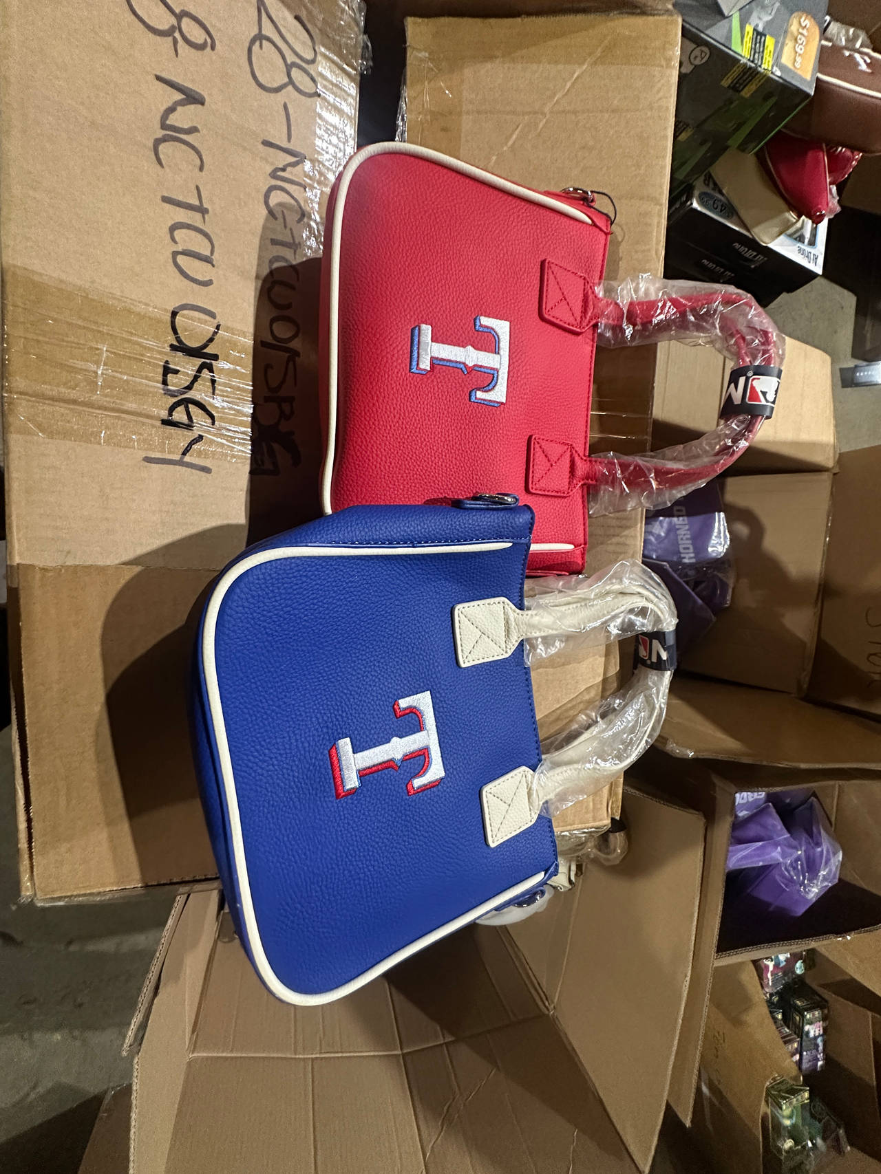 Texas Rangers MLB Mini Tote Bag
