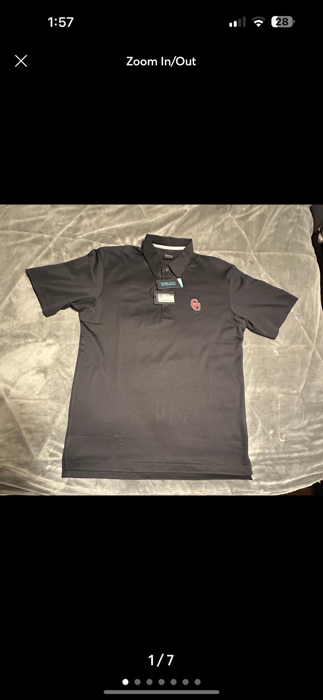 Nike Oklahoma Sooners Polo Shirt