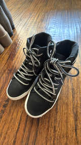 Black High Top Sneakers - Image 2