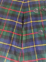 Vintage Plaid Toggle Cape Coat - Image 4