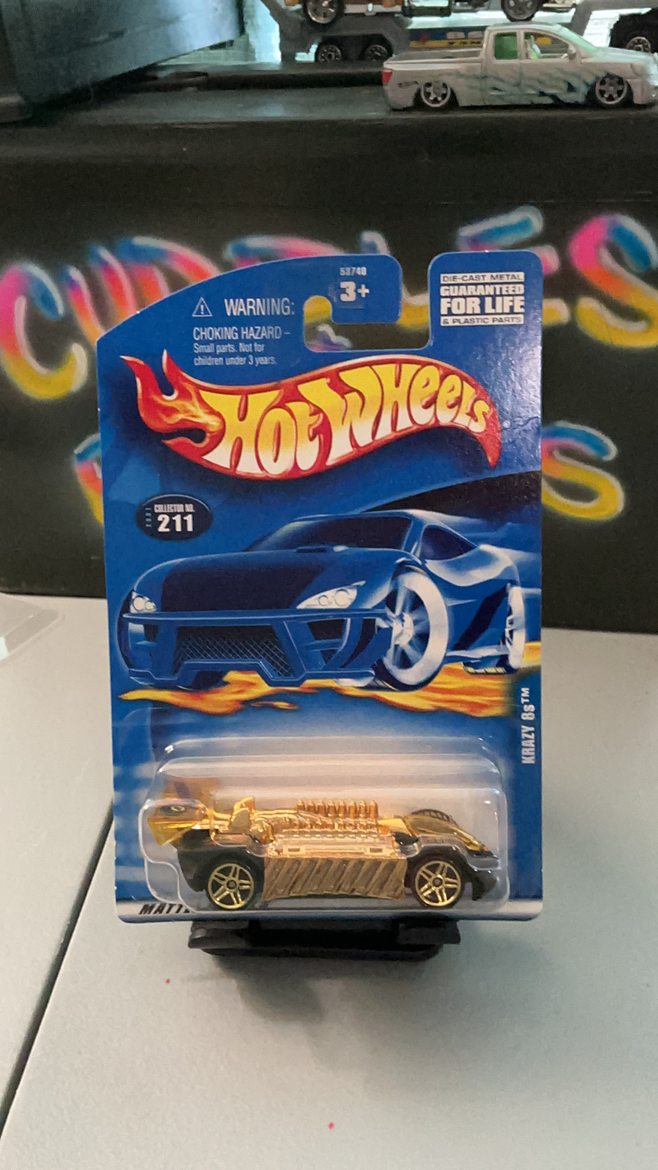 Hot Wheels Krazy 8s (2002 Mainline #211)