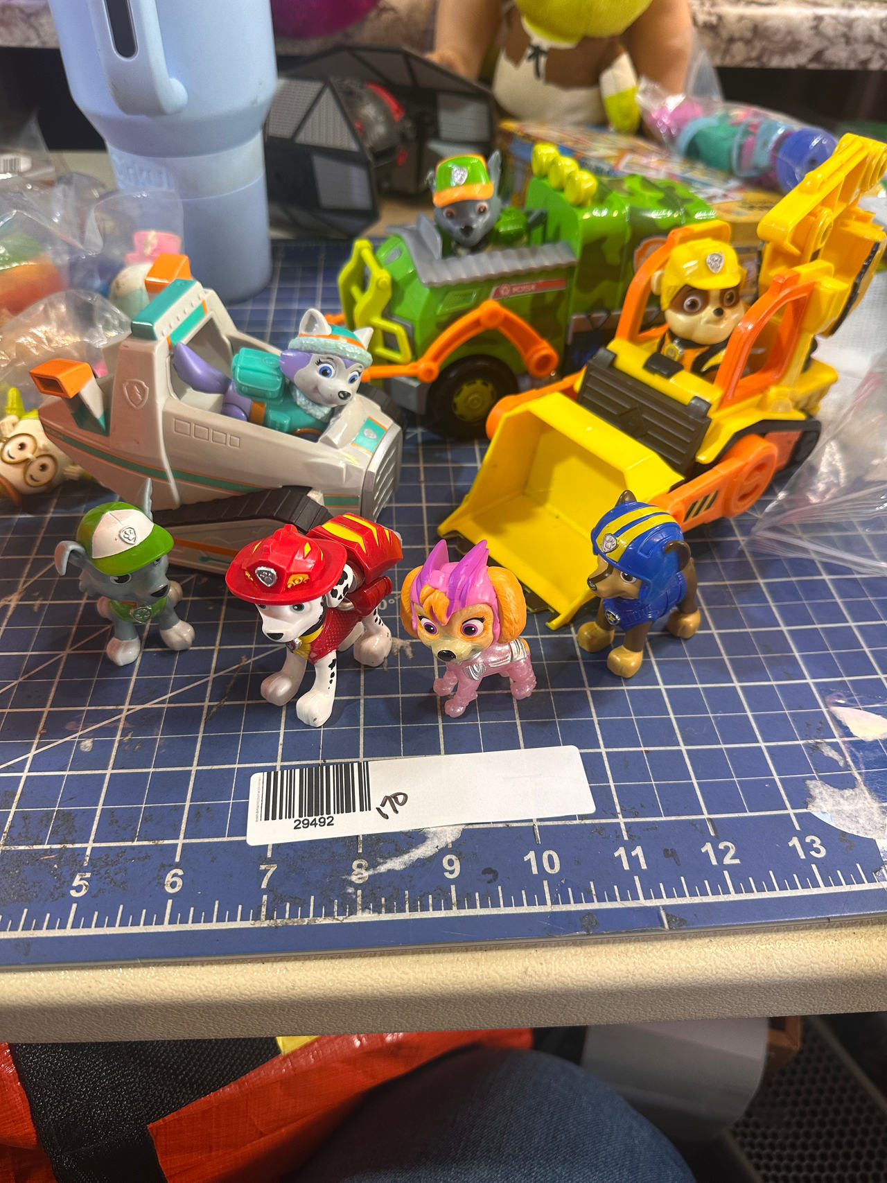 PAW Patrol Vehicle and Figure Toy Lot 170 29492